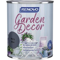 RENOVO Farblasur seidenmatt »Garden Decor«, berry blue - blau von RENOVO