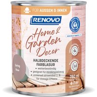 RENOVO Farblasur »Home & Garden Decor«, wb 750ml spring rose 3529 - rosa von RENOVO