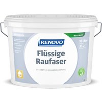 RENOVO fluessige Raufaser - weiss von RENOVO