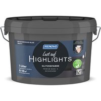 RENOVO Innenfarbe, Mysterious Blue, matt - blau von RENOVO