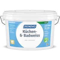 RENOVO Feuchtraumfarbe »Küchen- und Badweiss«, matt von RENOVO