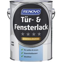 RENOVO Tür- und Fensterlack seidenglänzend, weiß - weiss von RENOVO