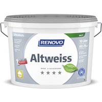RENOVO Wand- und Deckenfarbe, »Altweiss«, matt, 10 l von RENOVO