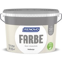 RENOVO Wand- und Deckenfarbe matt »FARBE«, hellbeige von RENOVO