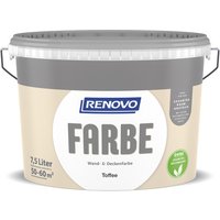 RENOVO Wand- und Deckenfarbe matt »FARBE«, toffee - braun von RENOVO