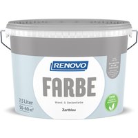 RENOVO Wand- und Deckenfarbe matt »FARBE«, zartblau von RENOVO