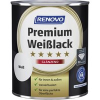 RENOVO Weißlack glänzend »Premium«, weiß RAL 0095 - weiss von RENOVO