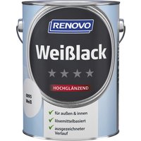 RENOVO Weißlack hochglänzend, weiß - weiss von RENOVO