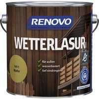 RENOVO Wetterlasur seidenglänzend, kiefer RAL 1411 - braun von RENOVO