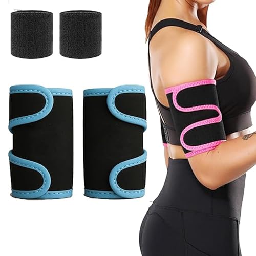 RENQIDD Confitone Armstraffung, Confitone Arm Trimmer, 3x schnellerer doppelter Druckschutz, atmungsaktives Gummiband, Confitone Arm (Blue 2 Pcs) von RENQIDD