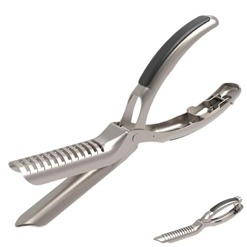 Rippenmembran-Entferner-Set aus Edelstahl – Das ultimative Werkzeug für die Rippenvorbereitung für Grillbegeisterte. Ergonomisches Design für einfaches Entfernen der Membrane. (1 Pcs) von RENQIDD