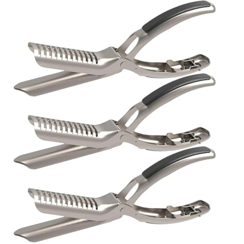 Rippenmembran-Entferner-Set aus Edelstahl – Das ultimative Werkzeug für die Rippenvorbereitung für Grillbegeisterte. Ergonomisches Design für einfaches Entfernen der Membrane. (3 Pcs) von RENQIDD