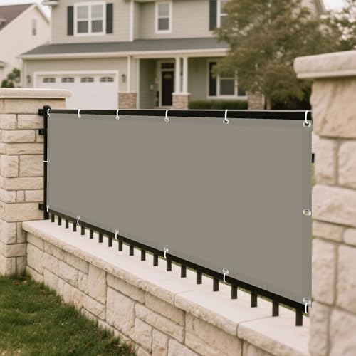 Sonnensegel Wasserfest 290 x 365 cm Rechteckig Wasserdicht 98% UV Schutz Sonnenschutz Schutzplane inkl Befestigungsseile für Patio Balkon Terrasse Camping, Khaki Sonnensegel Wasserfest 290 x 365 cm Rechteckig Wasserdicht 98% UV Schutz Sonnenschutz Schutzplane inkl Befestigungsseile für Patio Balkon Terrasse Camping, Khaki von RENWEIWEI