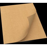 RENZ Rückwände für Bindemappen DIN A4 300 g/qm naturbraun von RENZ
