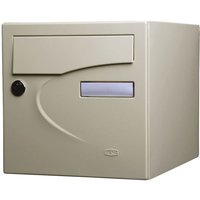 Briefkasten Preference 1 Tür Elfenbein 1015 - Renz von RENZ