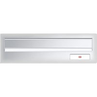 Frontplatte kombinierbar, eckig, 300 x 110 mm, Aluminium silber eloxiert - Renz von RENZ