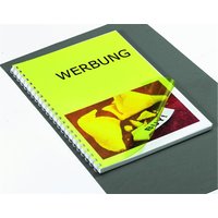 RENZ Deckfolien für Bindemappen DIN A4 0.2 mm gelb von RENZ