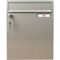 Briefkasten Classic 8 Liter-Graualuminium (ral 9007) - Renz von RENZ