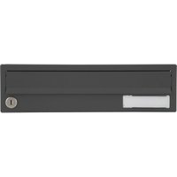 Ersatztüre für Hausbrieffachanlage 300 x 110 mm, basaltgrau RAL7012 - Renz von RENZ