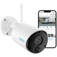 2K 3MP Akku 2,4GHz WiFi Überwachungskamera mit KI-Erkennung, PIR-Bewegungsmelder, IR-Nachtsicht, Zeitraffer - Reolink von REOLINK