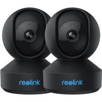 2K 4MP 2,4/5 GHz wlan Überwachungskamera Innen, Pan&Tilt, Bewegungserkennung, Zwei-Wege-Audio, E1 Pro (Schwarz), 2 Pack - Reolink von REOLINK