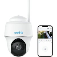 2K 4MP Akku 2,4/5GHz WiFi Überwachungskamera mit Personen-/Autoerkennung, 355°/140° Schwenkbar, PIR-Sensor - Reolink von REOLINK