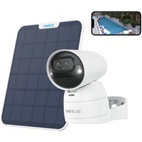 4K 8MP Akku 2,4/5GHz wlan Überwachungskamera Aussen, Pan, Tilt & 6X Hybrid-Zoom, Dual-Ansicht mit Auto Tracking, Farbnachtsicht, Intelligente 4K 8MP Akku 2,4/5GHz wlan Überwachungskamera Aussen, Pan, Tilt & 6X Hybrid-Zoom, Dual-Ansicht mit Auto Tracking, Farbnachtsicht, Intelligente von REOLINK