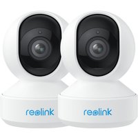 Reolink - 5MP 2,4/5 GHz wlan ptz Überwachungskamera, Auto-Tracking, 3X Optischem Zoom, Baby Monitor mit Mensch/Haustiererkennung, E1 Zoom, 2 Pack von REOLINK