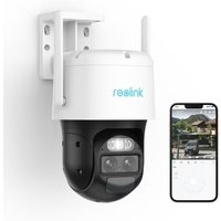 Reolink - 2K 4MP Intelligente 2,4/5GHz wlan Batteriekamera mit Auto-Zoom und Tracking, Weitwinkelobjektiv & Teleobjektiv, Dual-Tracking & Ansicht von REOLINK