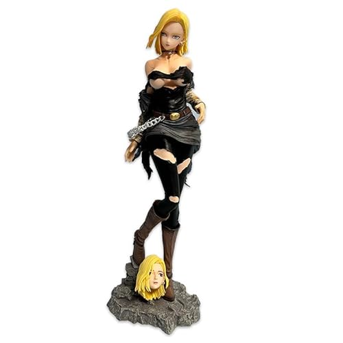 REOZIGN Android 18, Figuren Android 18 Lazuli stehend 29 cm / 11,4 Zoll, PVC-Figur, Manga-Spielstatur, Anime-Figuren von REOZIGN