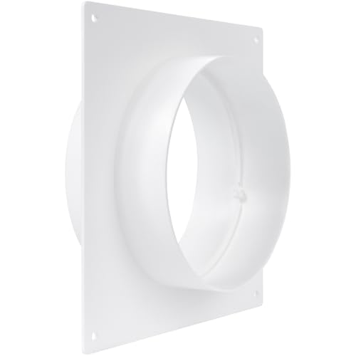 125 mm Kanalverbinder Flansch, Kunststoff Gerade Rohrflansch für Heizung Kühlung Lüftungssystem (12,5 cm) von Repa Market