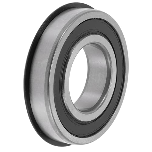 REPAIROCK 6207NR2RS Rillenkugellager 35x72x17mm P5 Doppelseitige Gummidichtung Geschmierte Lager 1 Stk Auto Roller Skateboard Rad Universell Silberton Schwarz von REPAIROCK