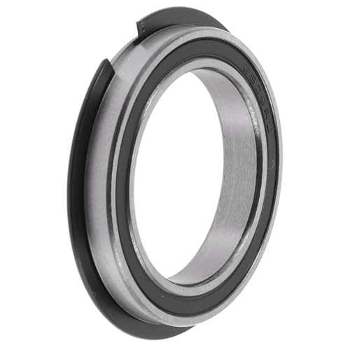 REPAIROCK 6806NR2RS Rillenkugellager 30x42x7mm P5 Doppelte Gummidichtung Geschmierte Lager 1 Stk Auto Roller Skateboard Rad Universell Silberton Schwarz von REPAIROCK