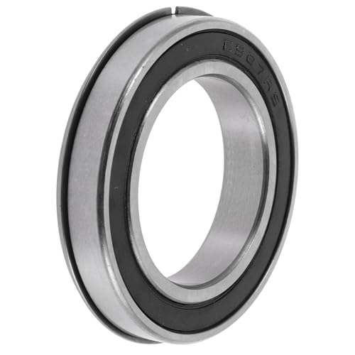 REPAIROCK 6907NR2RS Rillenkugellager 35x55x10mm P5 Doppelte Gummidichtung Geschmierte Lager 1 Stk Auto Roller Skateboard Rad Universell Silberton Schwarz von REPAIROCK