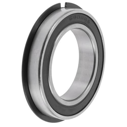 REPAIROCK 6908NR2RS Rillenkugellager 40x62x12mm P5 Doppelte Gummidichtung Geschmierte Lager 1 Stk Auto Scooter Skateboard Rad Universell Silberton Schwarz von REPAIROCK