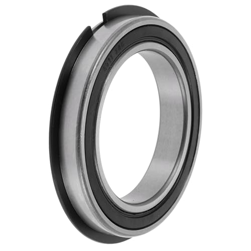 REPAIROCK 6911NR2RS Rillenkugellager 55x80x13mm P5 Doppelte Gummidichtung Geschmierte Lager 1 Stk Auto Roller Skateboard Rad Universell Silberton Schwarz von REPAIROCK