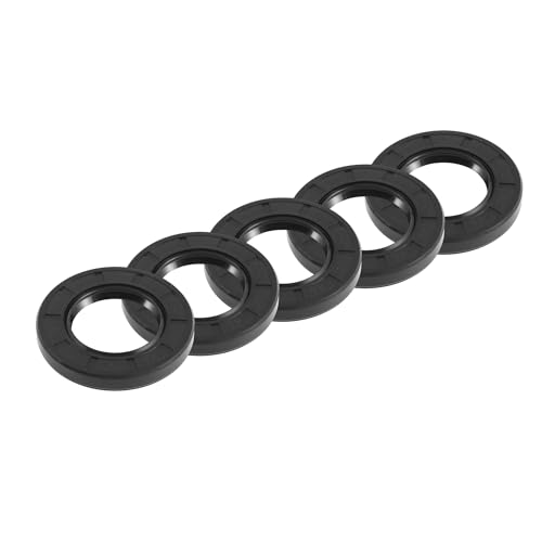 REPAIROCK Universelle Öldichtung TC Doppellippe mit Stahlfeder Dichtungsring Rotierende Wellendichtung 30x52x7mm Hochdruck-NBR-Gummi Schwarz 5 Stück REPAIROCK Universelle Öldichtung TC Doppellippe mit Stahlfeder Dichtungsring Rotierende Wellendichtung 30x52x7mm Hochdruck-NBR-Gummi Schwarz 5 Stück von REPAIROCK