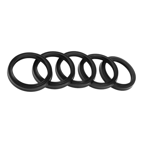 REPAIROCK Universelles Öldichtung LBH Dichtring Drehwellendichtung 35x43x5mm Hochdruck NBR Gummi Schwarz 5 Stück von REPAIROCK