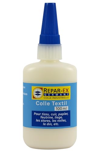 REPAR-EX - Flasche Textilkleber - Alle Stoffe - 100 ml Flasche REPAR-EX - Flasche Textilkleber - Alle Stoffe - 100 ml Flasche von REPAR-EX