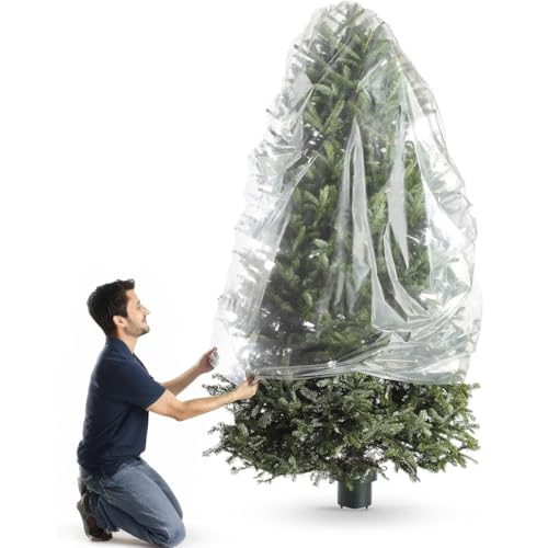 REPEAK Weihnachtsbaum-Entfernungsbeutel – wiederverwendbare Plastiktüte für einen sauberen Transport Ihres Weihnachtsbaums (250 cm, Polyethylen) von REPEAK