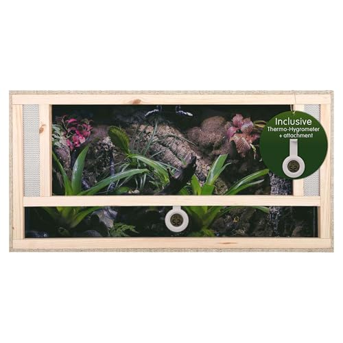 Terrarium mit Frontbelüftung 100x60x60 cm von REPITERRA