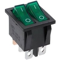 Doppelpilot -Pilot -Pilot -Switch 16A 250 V Standard von REPORSHOP
