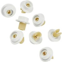 Geschirrspüler Rad Kit Zanussi 50279059005 8 Stcs Weiß von REPORSHOP