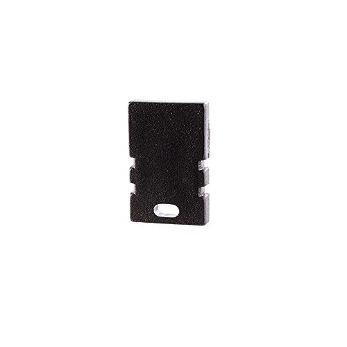 Reprofil Zubehör für LED Profil H-AU-02-05 Endkappe, 2 Stück, schwarz 979172 von REPROFIL