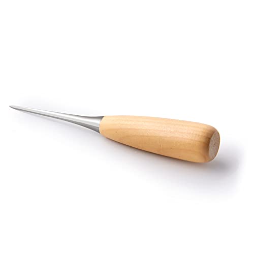 Awl, Vorstecher mit Holzgriff, Rundklinge Ahle 1 Stück von RERI
