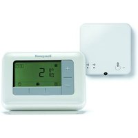 Honeywell - Raumthermostat T4R per Funk auf Empf.box m. Umsch.kont u. Open Therm Y4H910RF4004 von Honeywell