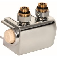 Therafix Universal Doppelventil mit kombiniertem Thermostatventil mit SX-Einsatz mit Voreinstellung, Heizkörperanschluss 3/4 Zoll Außengewinde, Therafix Universal Doppelventil mit kombiniertem Thermostatventil mit SX-Einsatz mit Voreinstellung, Heizkörperanschluss 3/4 Zoll Außengewinde, von RESIDEO