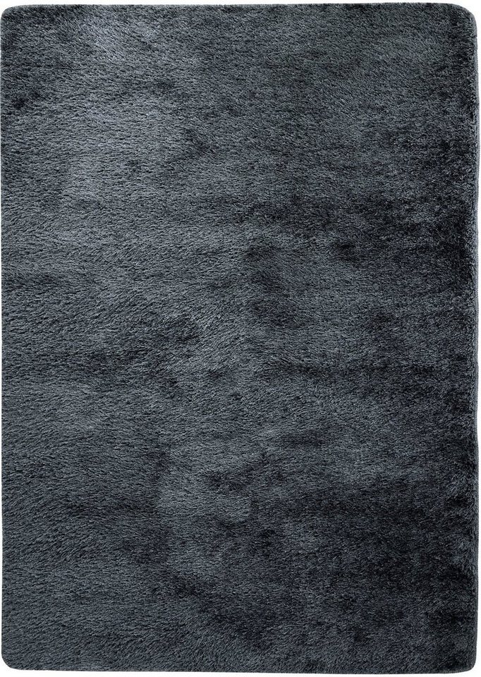 Hochflor-Teppich Natty 2500, RESITAL The Voice of Carpet, rechteckig, Höhe: 35 mm, Uni-Farben, weiche und kuschelige Qualität, Wohnzimmer, Schlafzimmer von RESITAL The Voice of Carpet