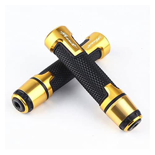 RESKIO Motorrad 7/8"22 MM Lenker Handgriffe Lenker Endkappe Für Honda CB600F CB599 CB600 CBR 600 F2.F3.F4.F4i Hornet 600 CB919 (Color : Gold) von RESKIO