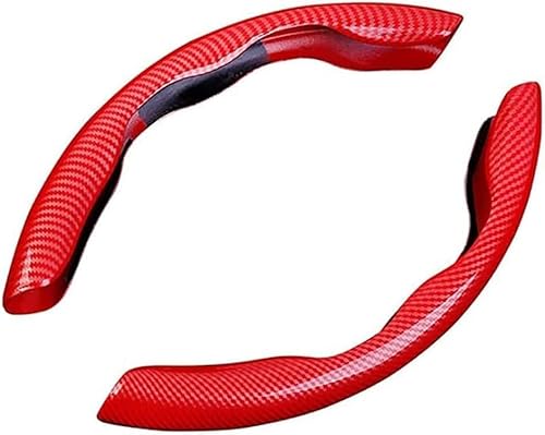 RESKIU Auto Kohlefaser Lenkrad Abdeckung für BMW X4 X4M F26 F98 G02 20i 20d 30i 30d M40i M40d X4M, Segmented Lenkradschutz rutschfest Lenkradbezug Lenkradgriff Lenkradschoner,B-Red RESKIU Auto Kohlefaser Lenkrad Abdeckung für BMW X4 X4M F26 F98 G02 20i 20d 30i 30d M40i M40d X4M, Segmented Lenkradschutz rutschfest Lenkradbezug Lenkradgriff Lenkradschoner,B-Red von RESKIU